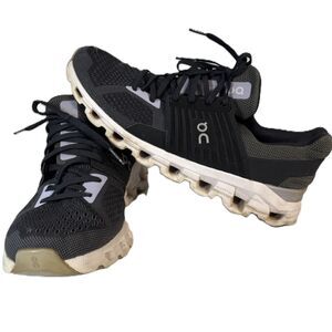 On Cloud Women Running Tennis Shoes Sneakers Flaws/Beater Black Purple Size 11